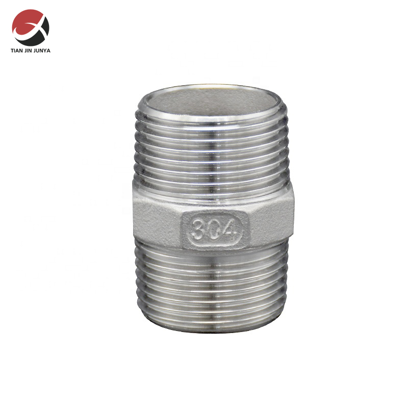 不(bú)鏽鋼六角(jiǎo)外絲接頭(tou)