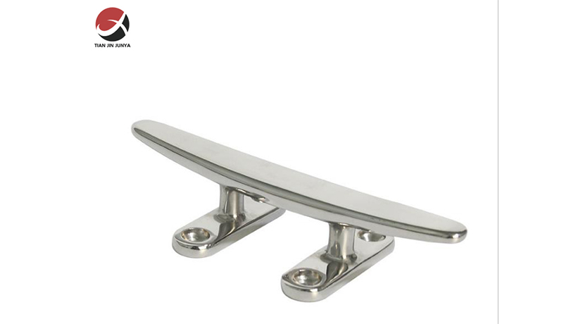 不鏽(xiù)鋼輕型扁羊(yang)角索栓-小快(kuai)艇遊艇輪船(chuan)鑄造