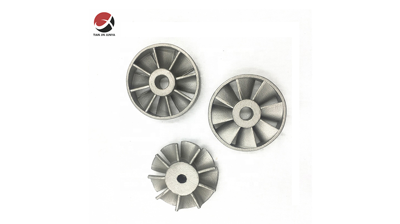 不(bú)鏽鋼鑄造定(dìng)制件葉輪泵(bèng)配件
