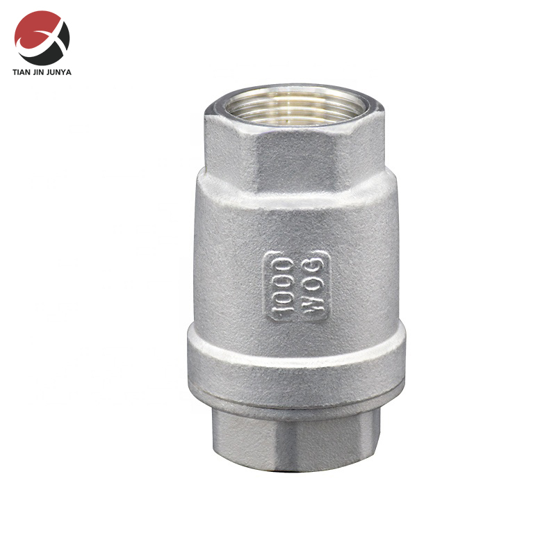 不(bu)鏽鋼二片式彈(dan)簧止回閥